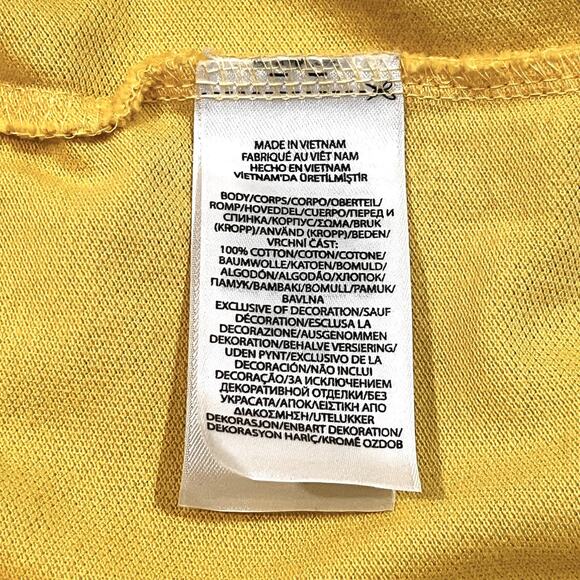 Men’s Polo Ralph Lauren Triple Pony Custom Slim Fit Yellow Polo Shirt Size XL - Picture 10 of 13